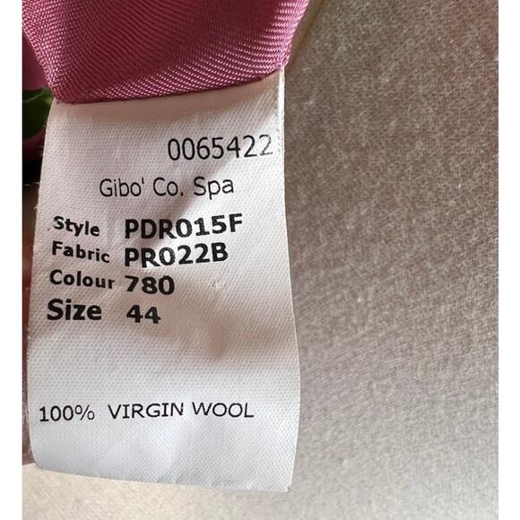 Paul Smith Women's Pinstripe Blazer Jacket 44 Black Virgin Wool Career Work - Picture 12 of 13